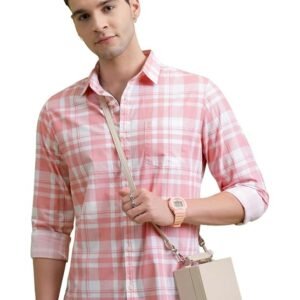 Highlander Cotton Men Shirt, Regular Fit