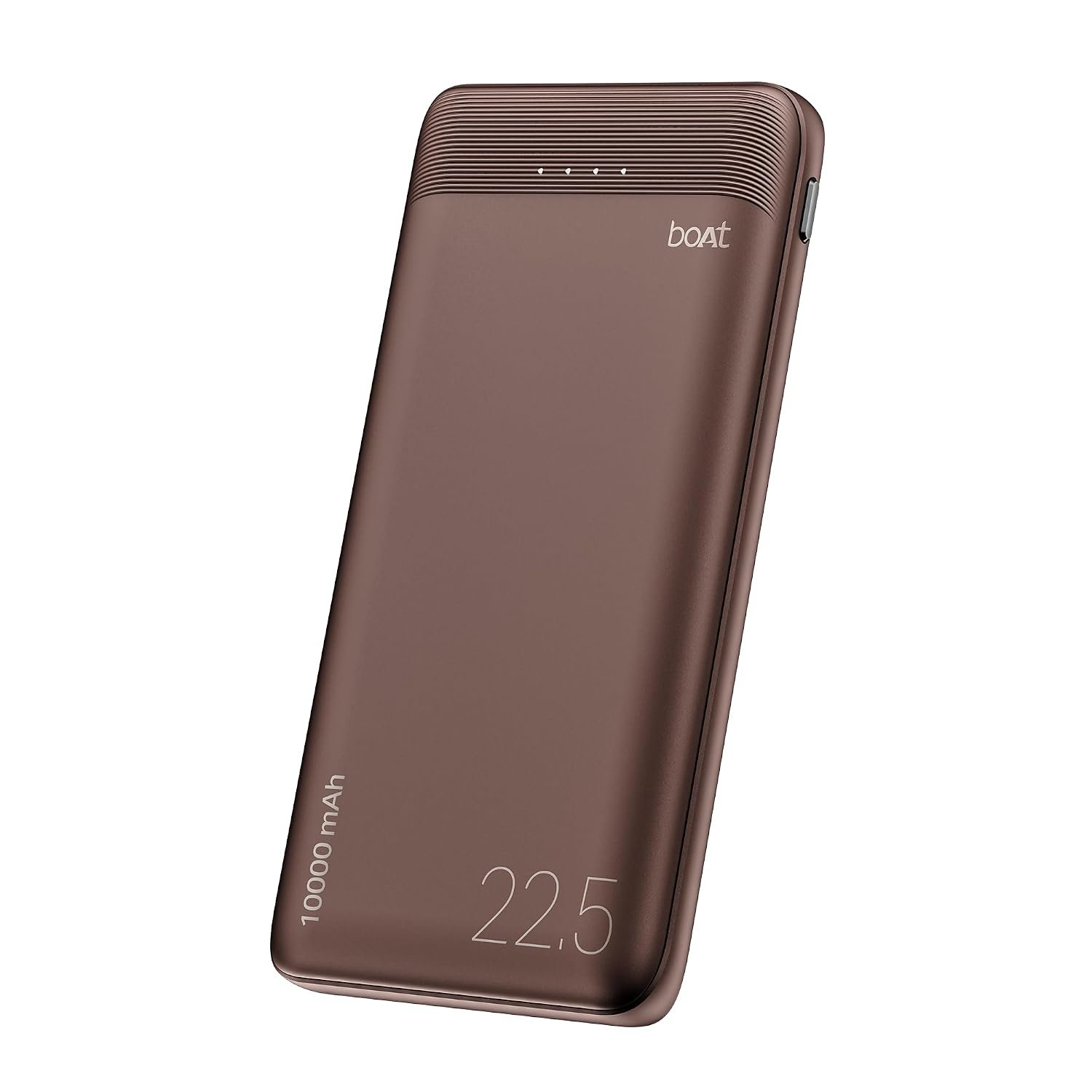 boAt EnergyShroom PB300 Neo 10000mAh Power Bank with 22.5W Fast Charging, 3X Output Ports, Supports Android, iPhone, Tablets, Earbuds (Mocha Brown)