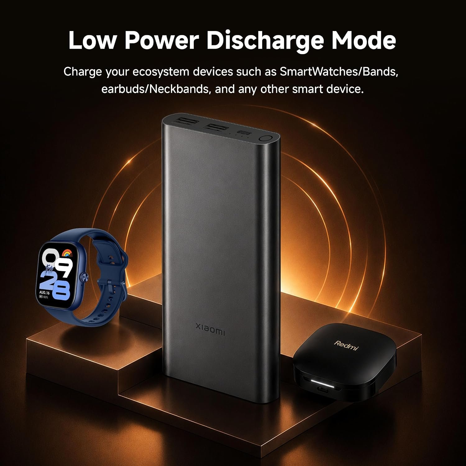 Xiaomi Power Bank 4i 10000mAh 22.5W Fast Charging PD|Smart 12 Layer Protection| Durable Steel Casing |Triple Output Ports|Supports All Phone(MI Power Bank),Purple - Image 5
